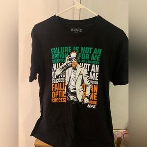 UFC Conor McGregor Cartoon Black T Shirt Notorious Ireland MMA Champio…